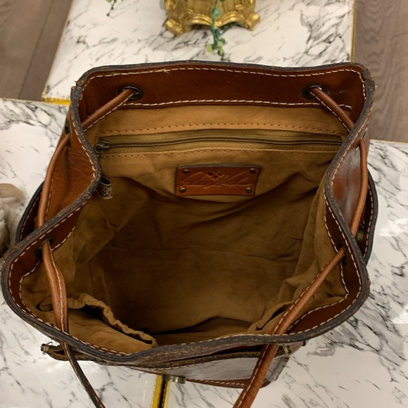 Patricia Nash Brown Aberdeen Backpack - Picture 14 of 16